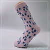 Wholesale fleece cosy sock knitted cosy socks fashion warm women sock 