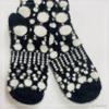 Wholesale imitated fleece knitted coys fuzzy women socks warm socks sleep sock 