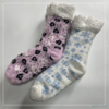 Wholesale fleece slipper floor socks knitted home socks snowman Cosy Double Layer Floor Socks