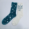 Wholesale women feather yarn cosy socks home socks fuzzy sock 