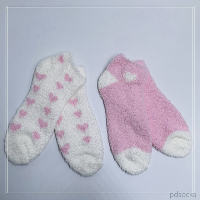 Wholesale mircrofiber ankle cosy socks women sock girl sock home socks warm home socks 