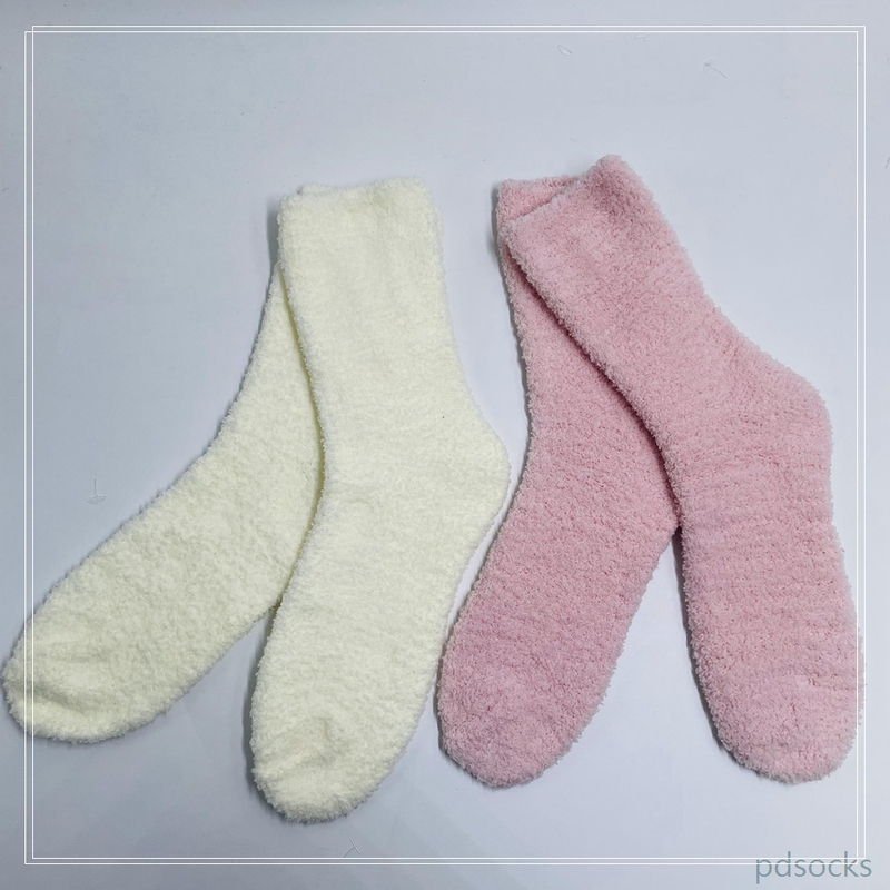 Wholesale mircrofiber cosy socks women sock girl sock home socks warm home socks 2PK 