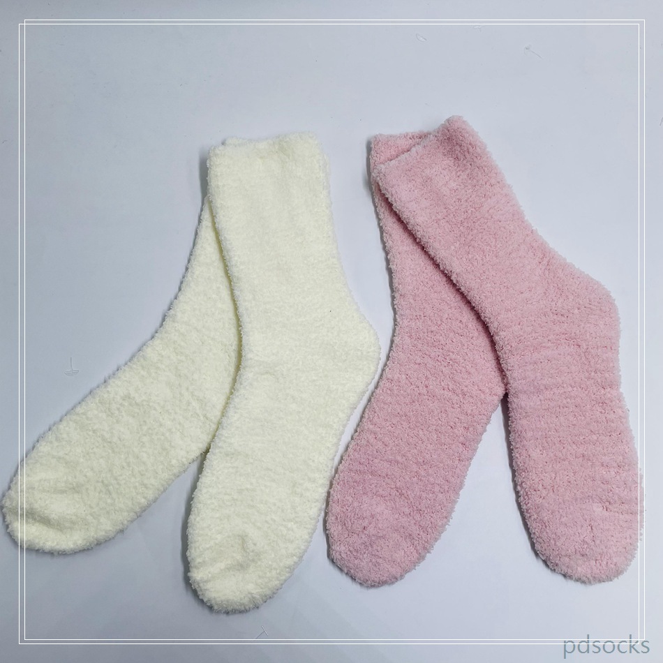 Wholesale mircrofiber cosy socks women sock girl sock home socks warm home socks 2PK 