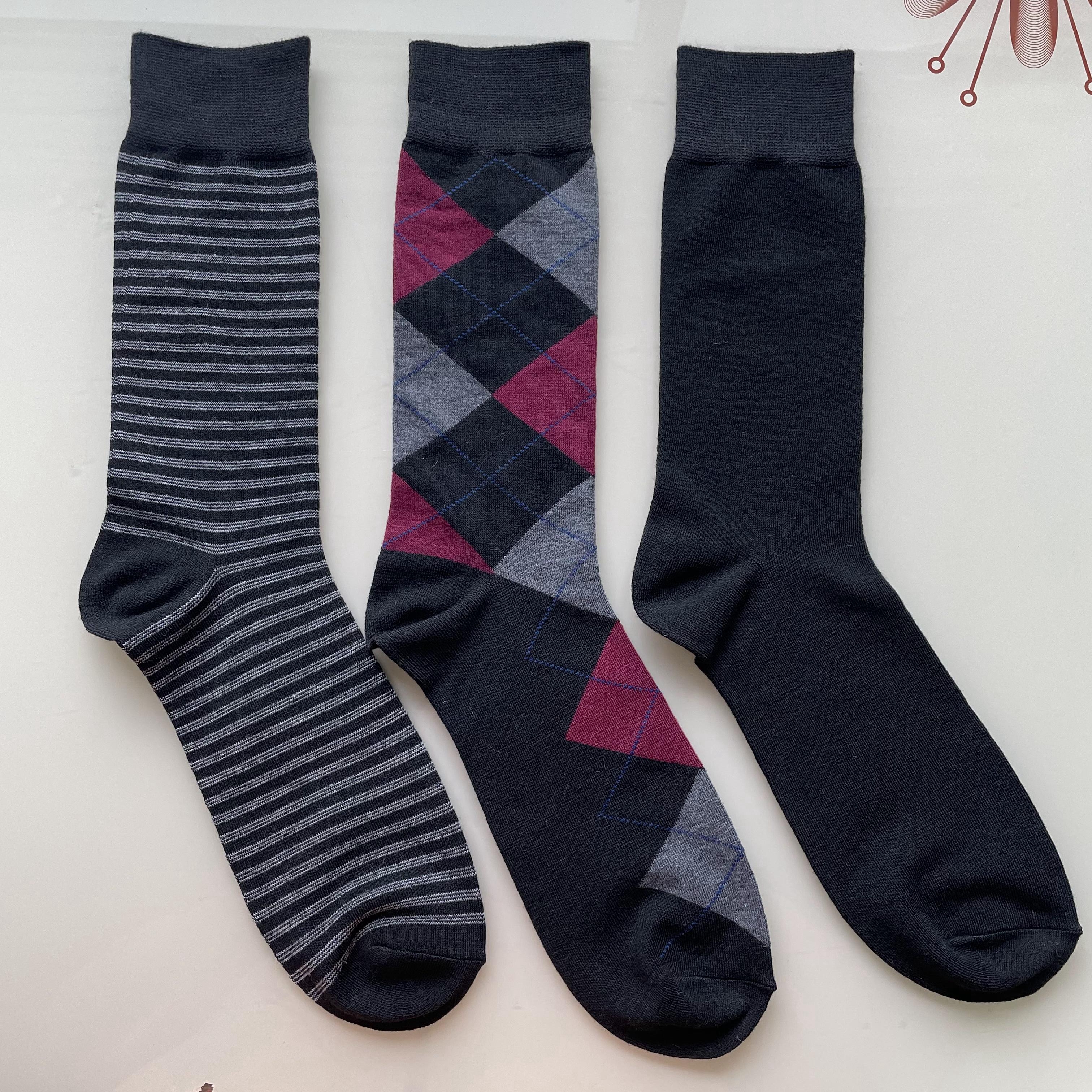 Cutomized Mens Cotton Socks Breathable Fashion High Quality Socks Daily Wear 