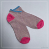 Wholesael girls ankle sport cotton socks fanshion color dots yarn cotton socks 