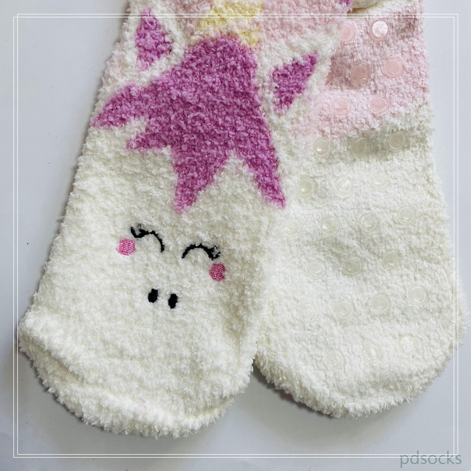 Wholesale super soft microfiber girl cosy socks women sock girl sock home socks floor sock 