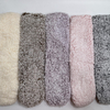 Wholesale colored cotton lining series sherpa thick cotton lining slipper socks