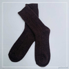 Customized women's knee socks crafted from a blend of wool and cashmere